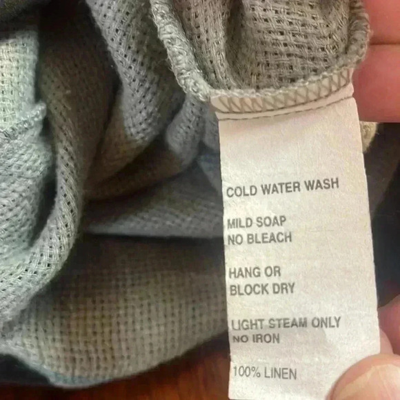 Crunch linen women’s two piece tunic and skirt. - Picture 10 of 10